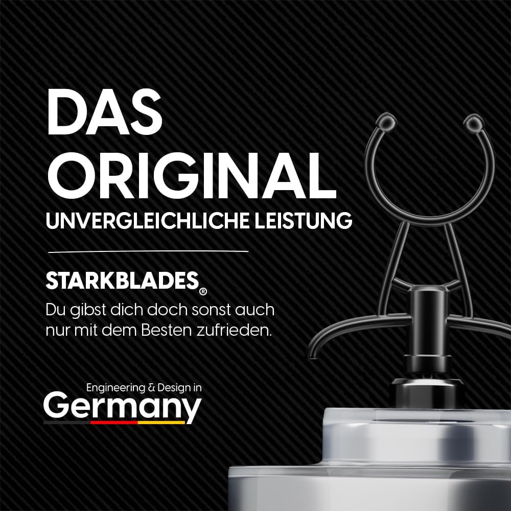 STARKSHAKE® V3 – Dein Letzter Shaker! | Klumpenfreie Eiweiß Shakes Dank 7000 UPM | USB-C Schnellladen | 60+ Shakes Pro Ladung Mit STARKPOD 60 G Protein Immer Dabei |Elektrischer Protein Mixer(Schwarz)