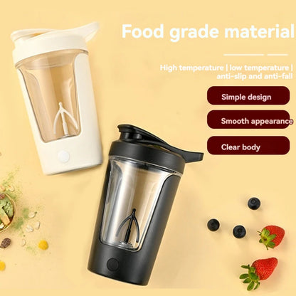 Electric Protein Shaker Bottle Mixing Cup Automatic Self Stirring Mug Coffee Milk Cup Portable Blender Sports Fitness Kettle 35